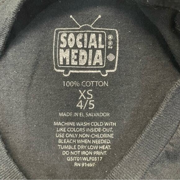 Wolf Short Sleeve T-shirt Top all over print graphic tee Size XS 4-5 - Picture 4 of 7